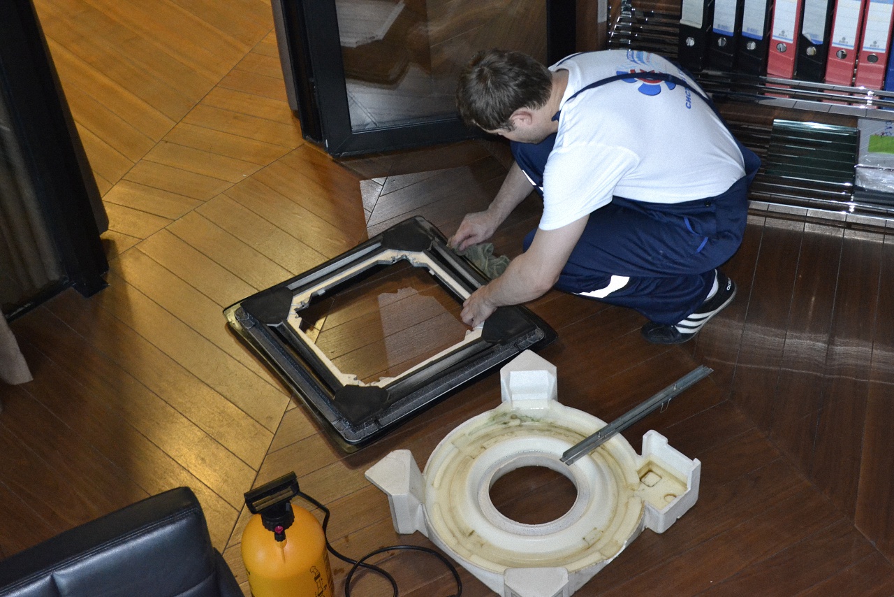 Москва Сити. Сервисное обслуживание. Чистка фанкойлов.